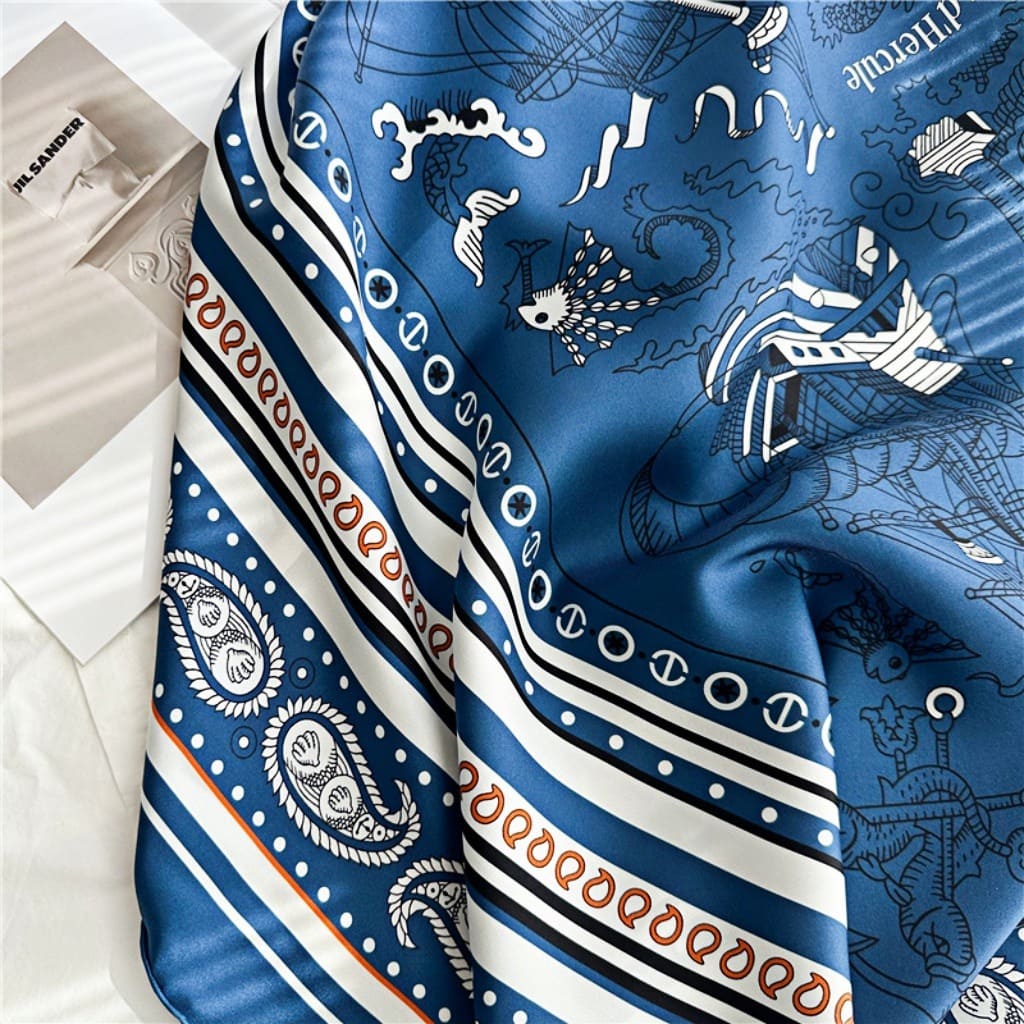 MaraSilk Pure Mulberry Silk Scarf - Square Twill MS512