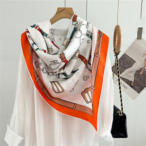 MaraSilk Pure Mulberry Silk Scarf - Square Twill MS513