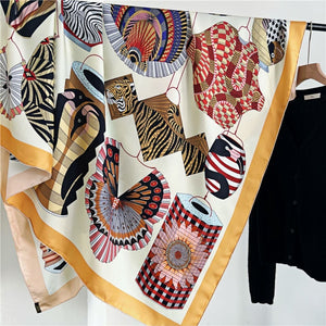 MaraSilk Pure Mulberry Silk Scarf - Square Twill MS514