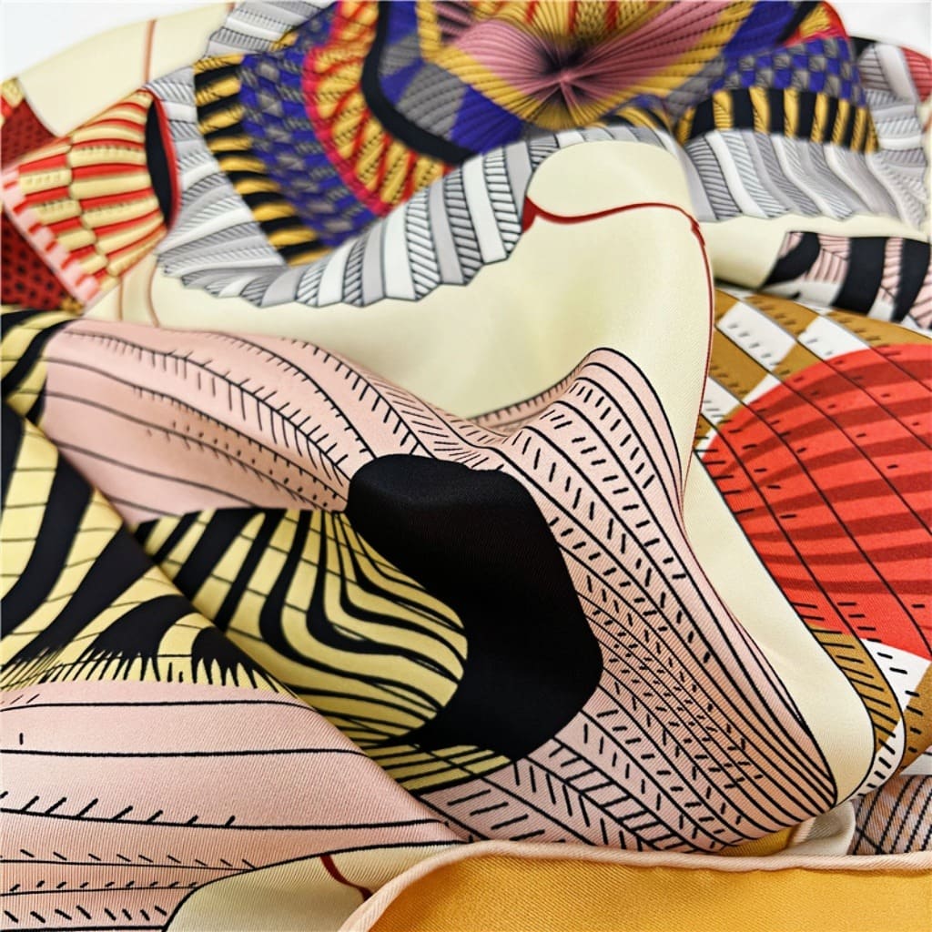 MaraSilk Pure Mulberry Silk Scarf - Square Twill MS514