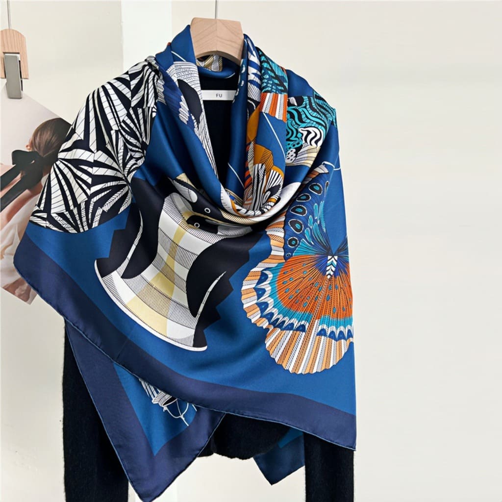 MaraSilk Pure Mulberry Silk Scarf - Square Twill MS514