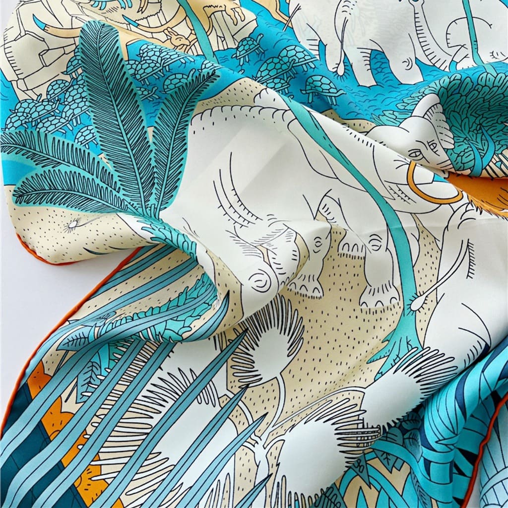 MaraSilk Pure Mulberry Silk Scarf - Square Twill MS515