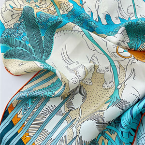 MaraSilk Pure Mulberry Silk Scarf - Square Twill MS515