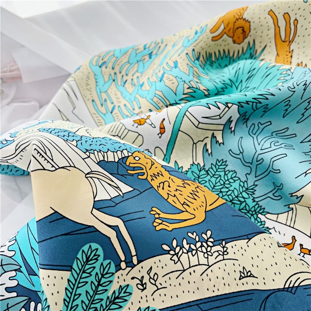 MaraSilk Pure Mulberry Silk Scarf - Square Twill MS515