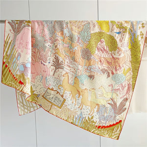 MaraSilk Pure Mulberry Silk Scarf - Square Twill MS515