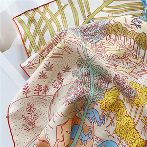 MaraSilk Pure Mulberry Silk Scarf - Square Twill MS515