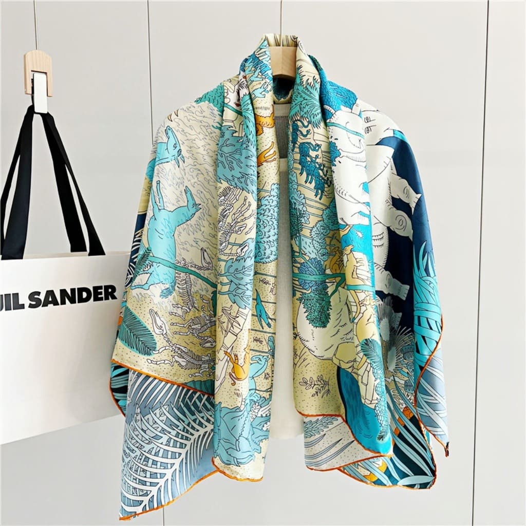 MaraSilk Pure Mulberry Silk Scarf - Square Twill MS515