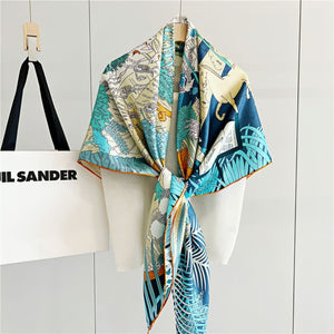 MaraSilk Pure Mulberry Silk Scarf - Square Twill MS515