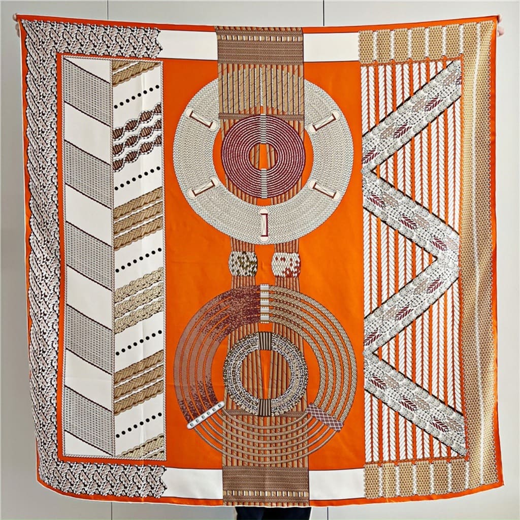 MaraSilk Pure Mulberry Silk Scarf - Square Twill MS516 53" x 53" MS51601