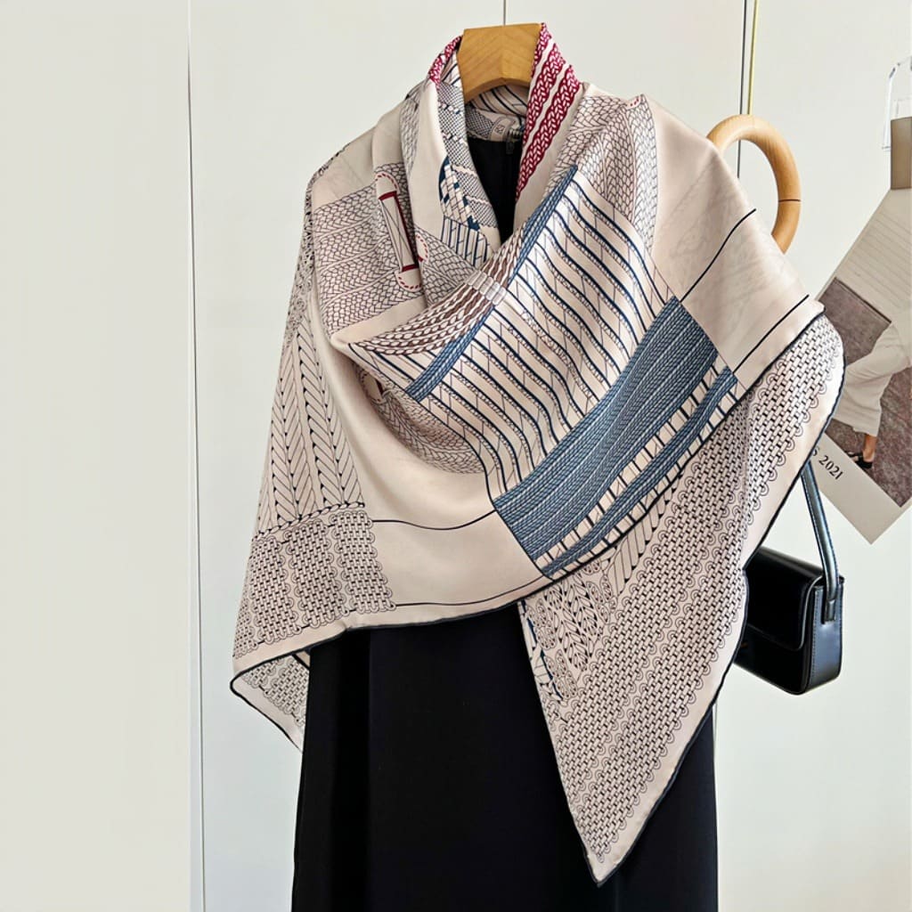 MaraSilk Pure Mulberry Silk Scarf - Square Twill MS516