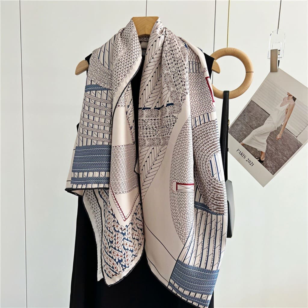 MaraSilk Pure Mulberry Silk Scarf - Square Twill MS516