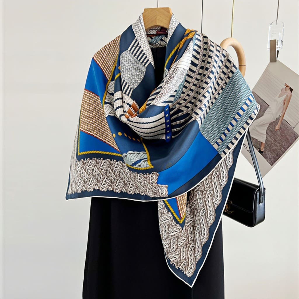 MaraSilk Pure Mulberry Silk Scarf - Square Twill MS516