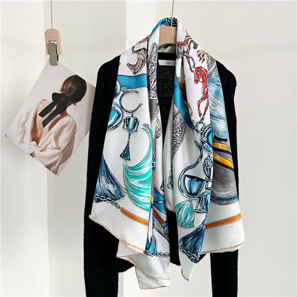 MaraSilk Pure Mulberry Silk Scarf - Square Twill MS517