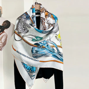 MaraSilk Pure Mulberry Silk Scarf - Square Twill MS517