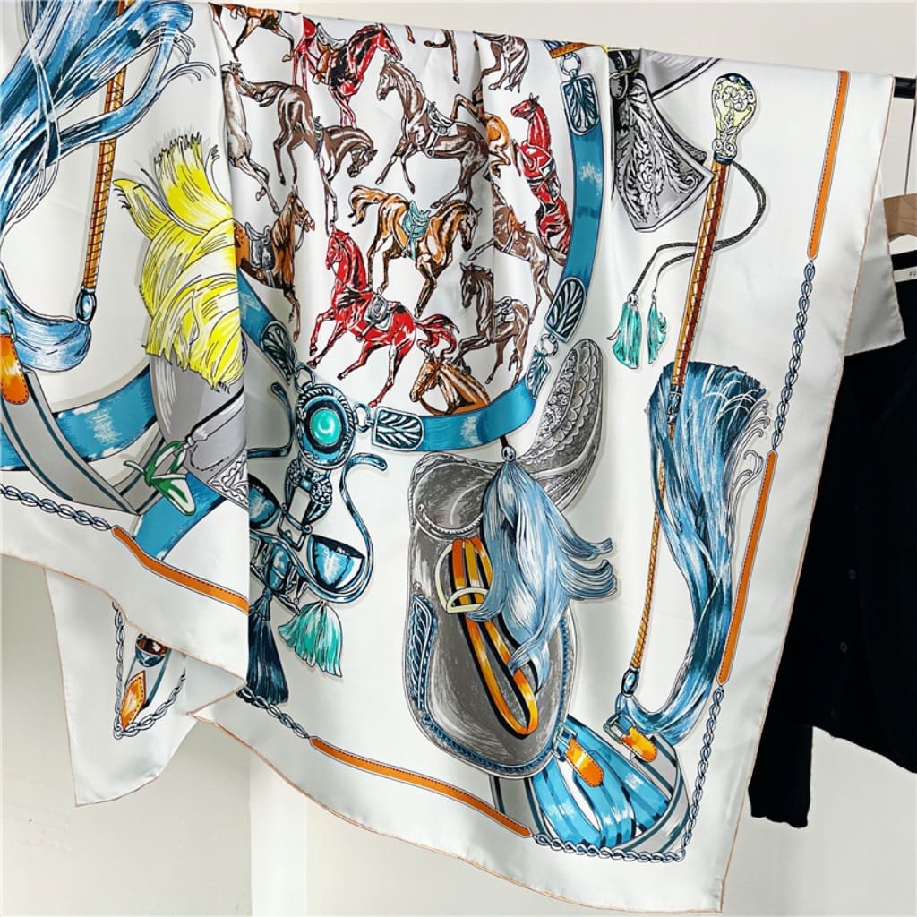 MaraSilk Pure Mulberry Silk Scarf - Square Twill MS517