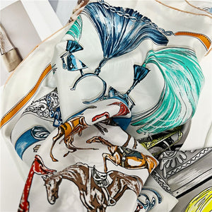 MaraSilk Pure Mulberry Silk Scarf - Square Twill MS517