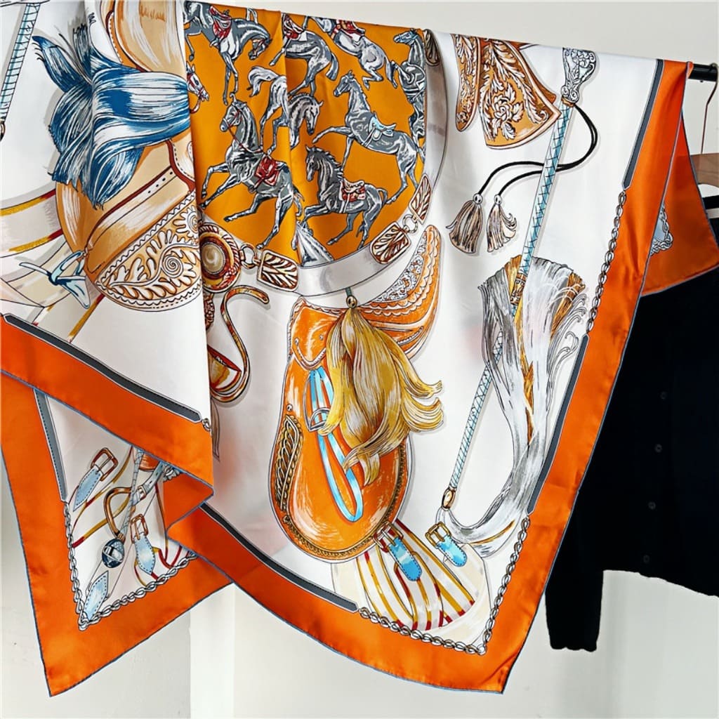 MaraSilk Pure Mulberry Silk Scarf - Square Twill MS517