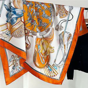 MaraSilk Pure Mulberry Silk Scarf - Square Twill MS517