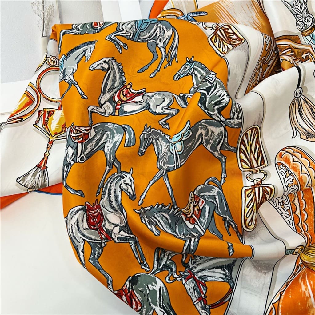 MaraSilk Pure Mulberry Silk Scarf - Square Twill MS517