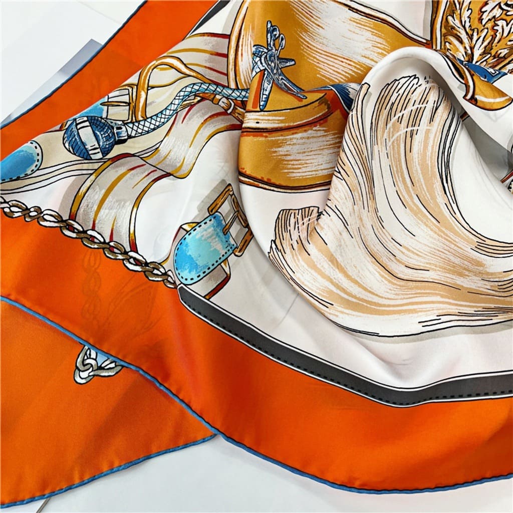 MaraSilk Pure Mulberry Silk Scarf - Square Twill MS517