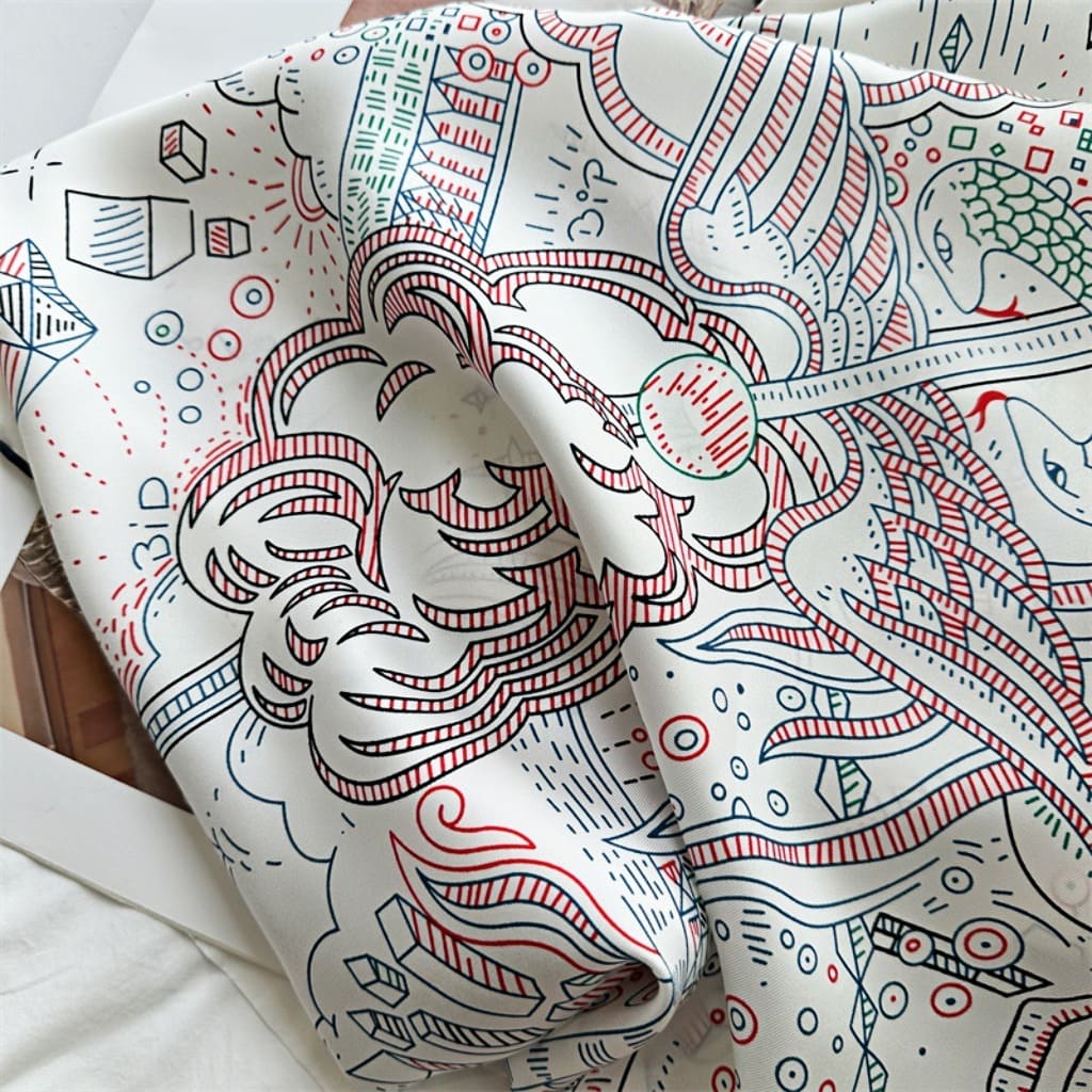 MaraSilk Pure Mulberry Silk Scarf - Square Twill MS519