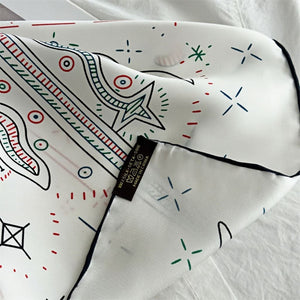 MaraSilk Pure Mulberry Silk Scarf - Square Twill MS519