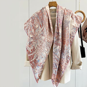 MaraSilk Pure Mulberry Silk Scarf - Square Twill MS520