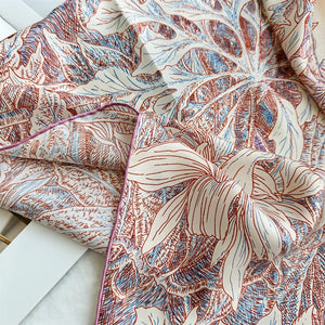 MaraSilk Pure Mulberry Silk Scarf - Square Twill MS520