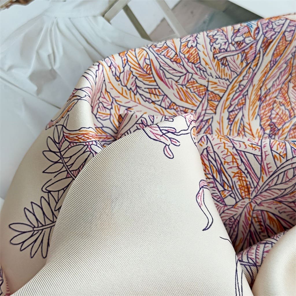 MaraSilk Pure Mulberry Silk Scarf - Square Twill MS520