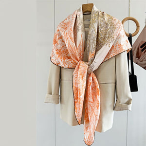 MaraSilk Pure Mulberry Silk Scarf - Square Twill MS520