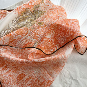 MaraSilk Pure Mulberry Silk Scarf - Square Twill MS520