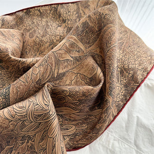 MaraSilk Pure Mulberry Silk Scarf - Square Twill MS520