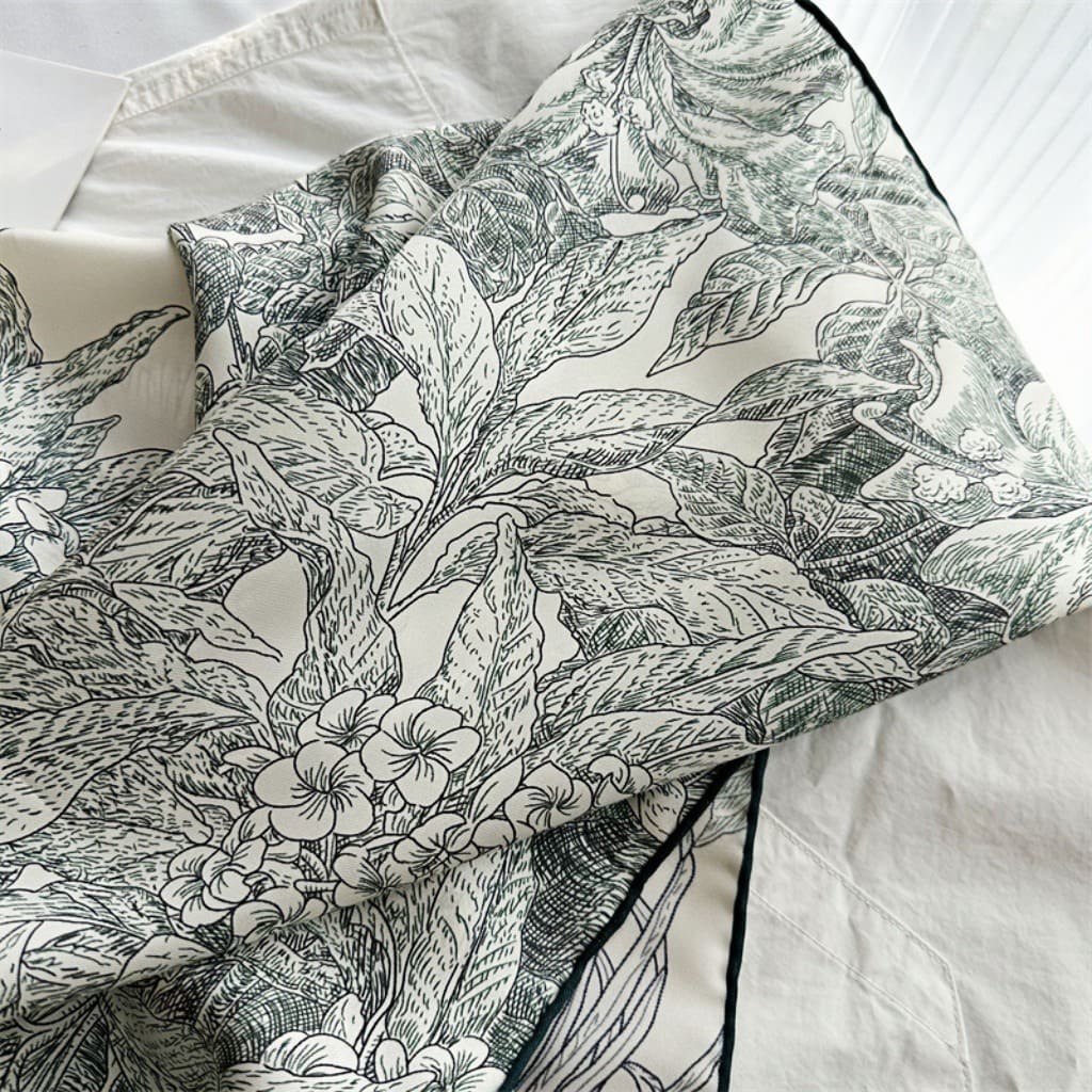 MaraSilk Pure Mulberry Silk Scarf - Square Twill MS520