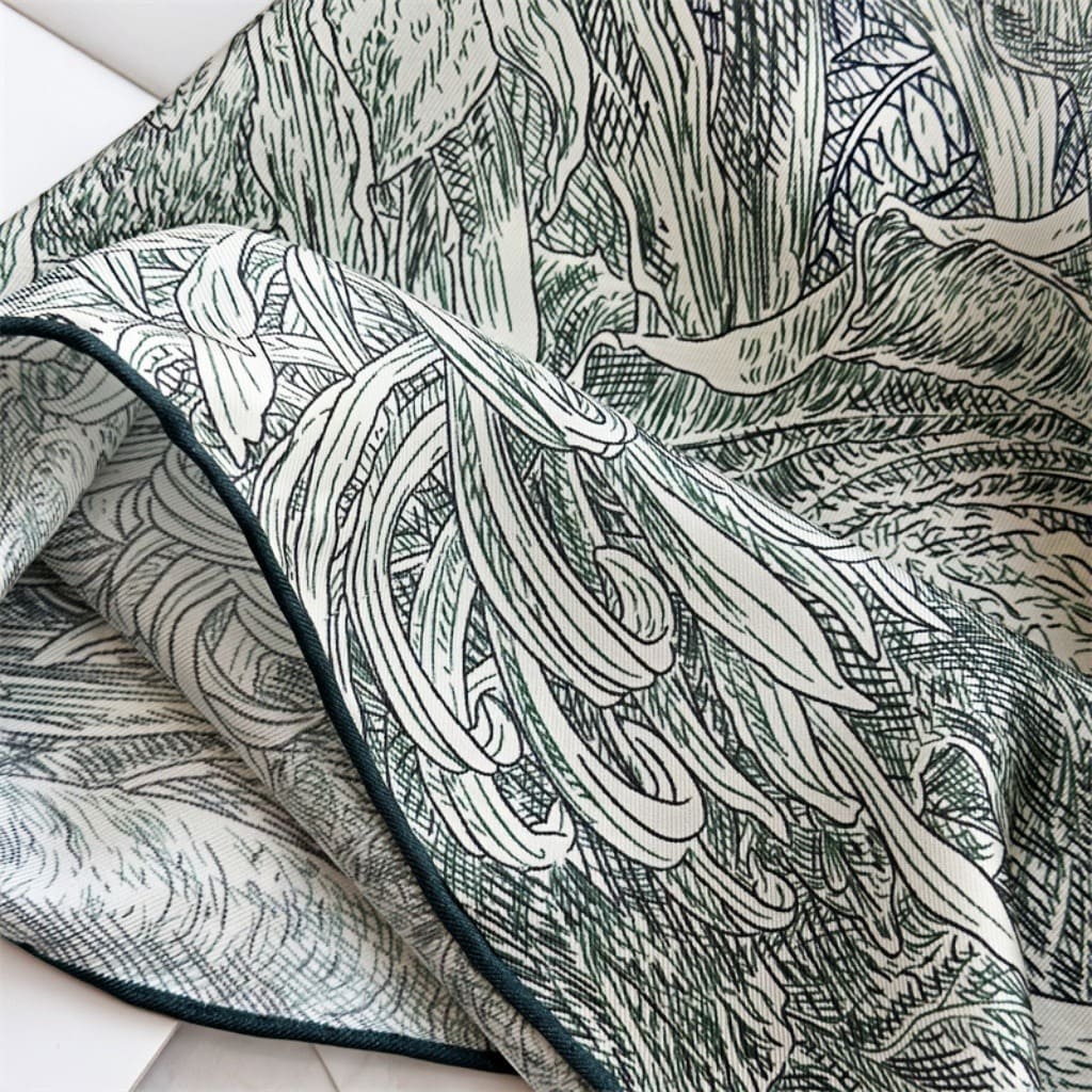 MaraSilk Pure Mulberry Silk Scarf - Square Twill MS520