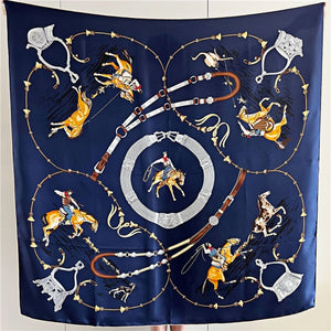 MaraSilk Pure Mulberry Silk Scarf - Square Twill MS521 53" x 53" MS52101