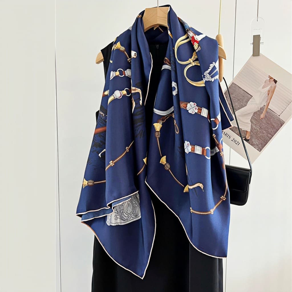 MaraSilk Pure Mulberry Silk Scarf - Square Twill MS521