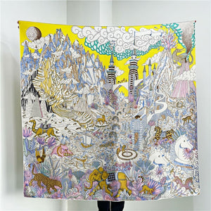 MaraSilk Pure Mulberry Silk Scarf - Square Twill MS522