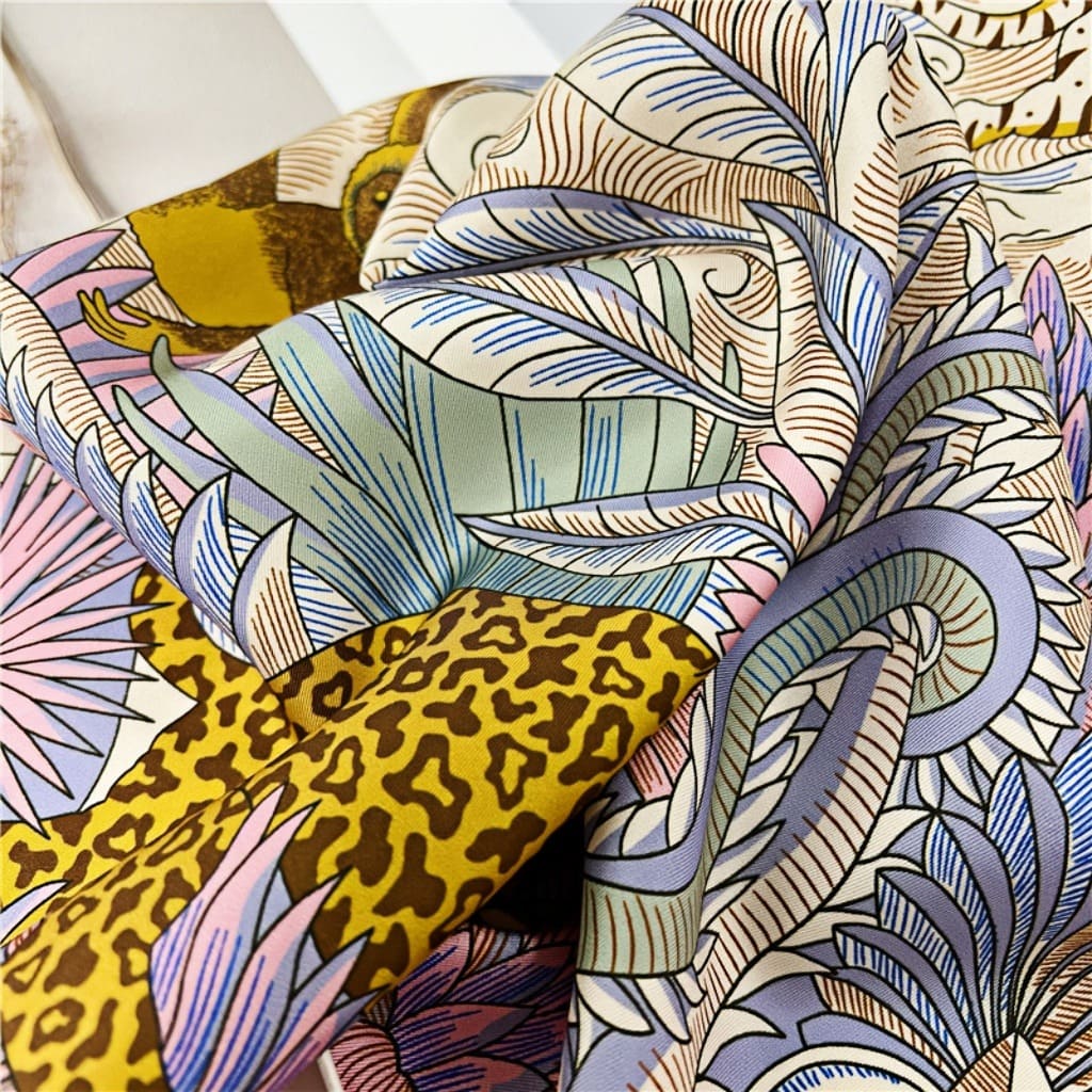 MaraSilk Pure Mulberry Silk Scarf - Square Twill MS522