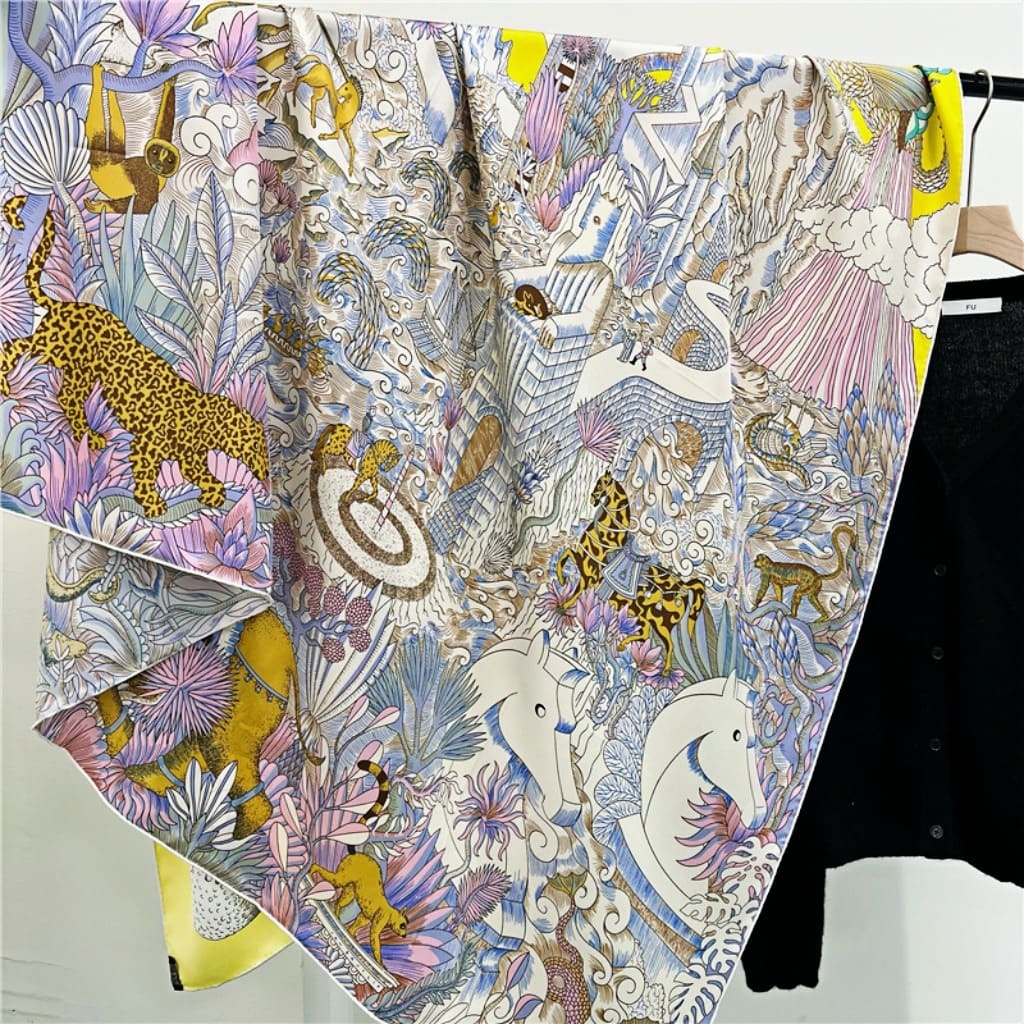 MaraSilk Pure Mulberry Silk Scarf - Square Twill MS522