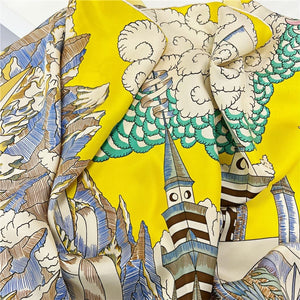 MaraSilk Pure Mulberry Silk Scarf - Square Twill MS522