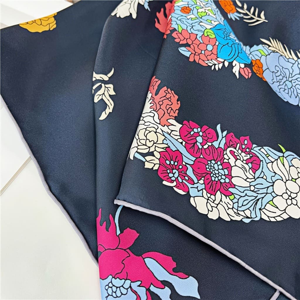 MaraSilk Pure Mulberry Silk Scarf - Square Twill MS524