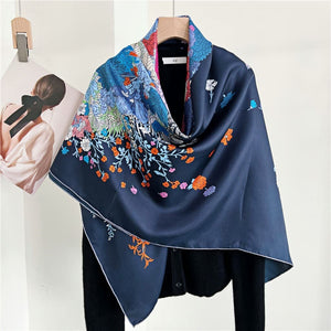 MaraSilk Pure Mulberry Silk Scarf - Square Twill MS524