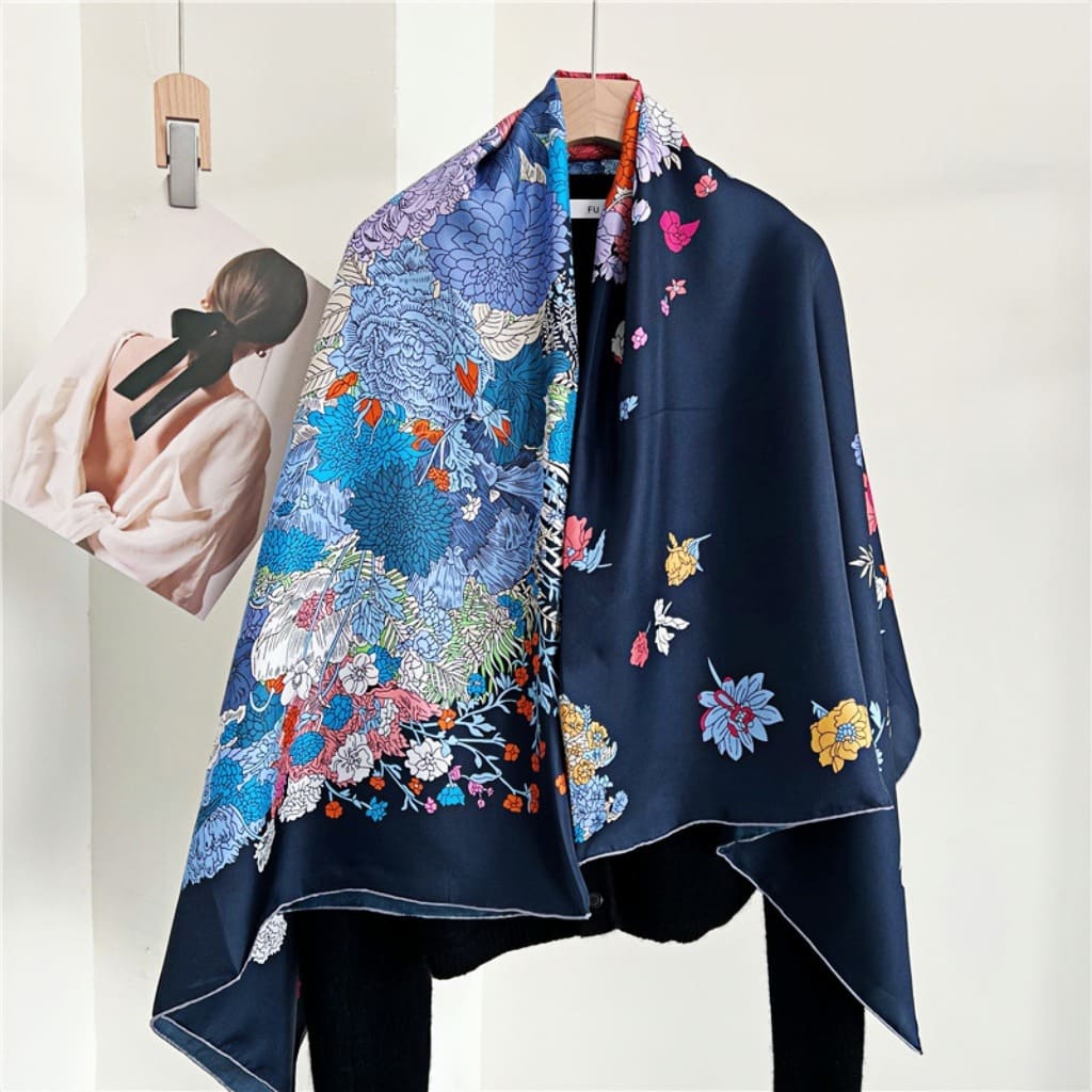 MaraSilk Pure Mulberry Silk Scarf - Square Twill MS524