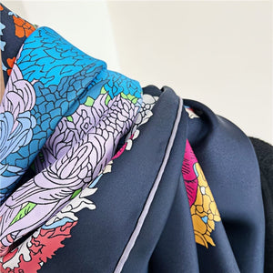 MaraSilk Pure Mulberry Silk Scarf - Square Twill MS524