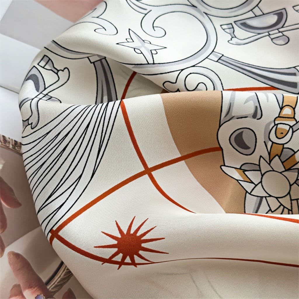 MaraSilk Pure Mulberry Silk Scarf - Square Twill MS525