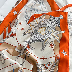 MaraSilk Pure Mulberry Silk Scarf - Square Twill MS525