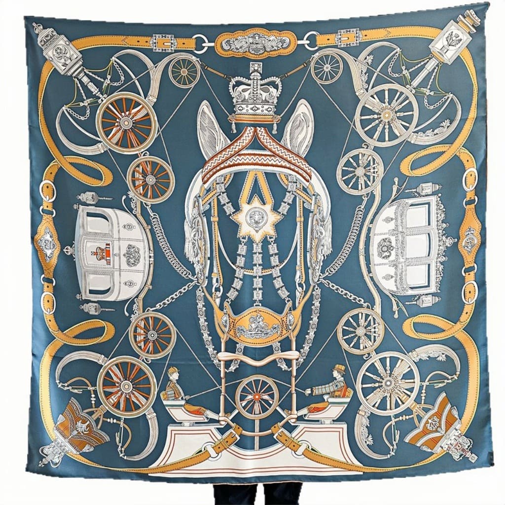 MaraSilk Pure Mulberry Silk Scarf - Square Twill MS526