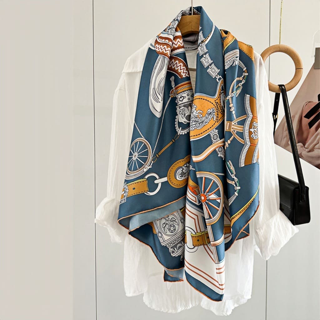 MaraSilk Pure Mulberry Silk Scarf - Square Twill MS526