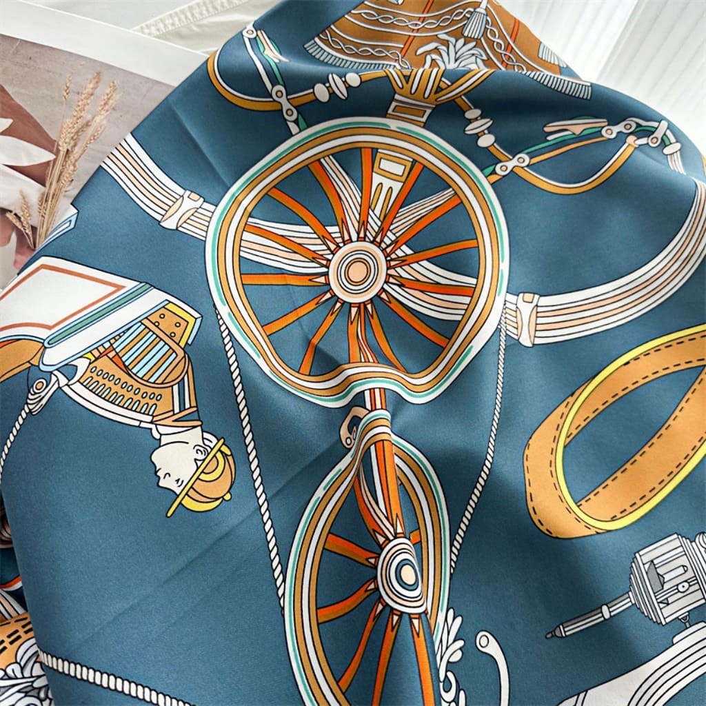 MaraSilk Pure Mulberry Silk Scarf - Square Twill MS526