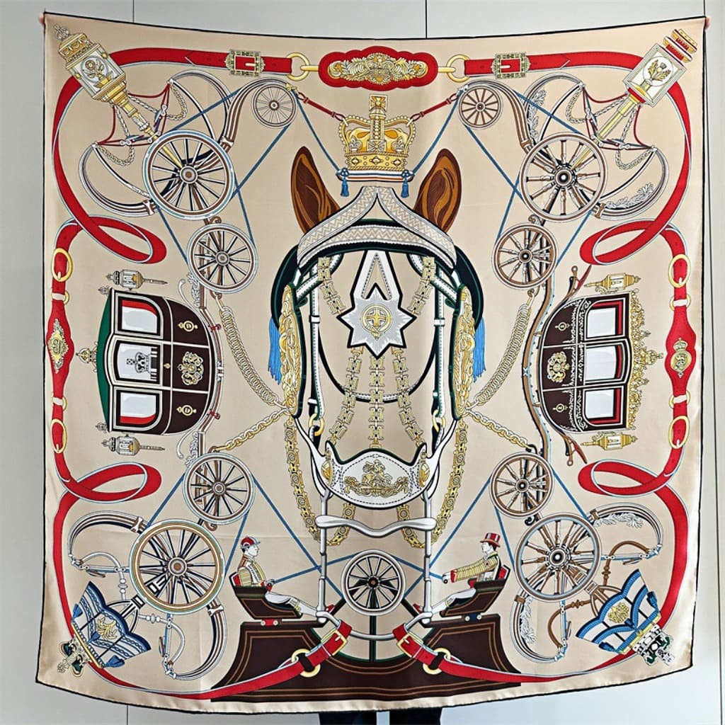 MaraSilk Pure Mulberry Silk Scarf - Square Twill MS526 53" x 53" MS52603